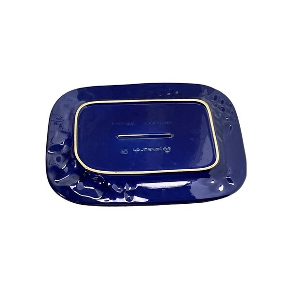 Large Rich Cobalt Blue Scheurich Germany Platter 16" x 12" - Picture 5 of 12